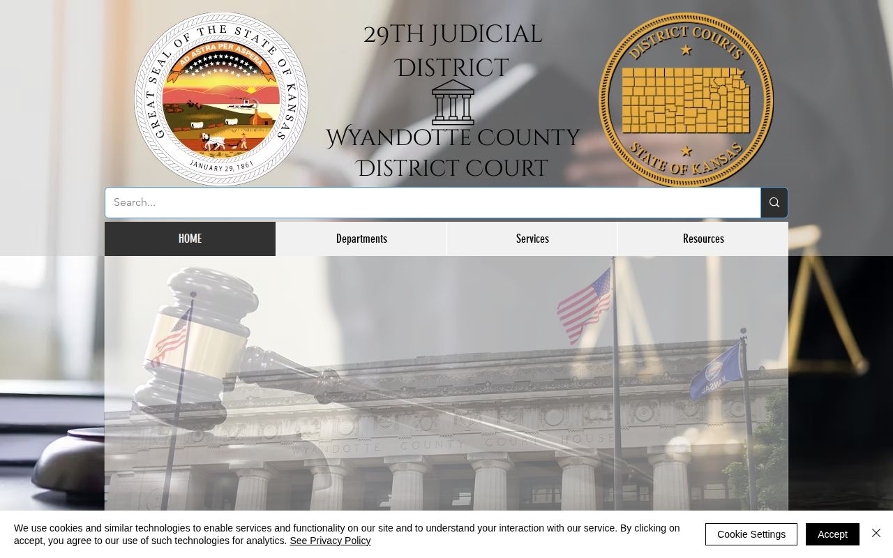 Wyandotte County 29th Judicial District Court record access